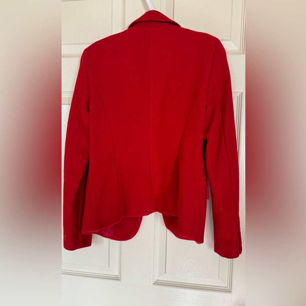 Red blazer